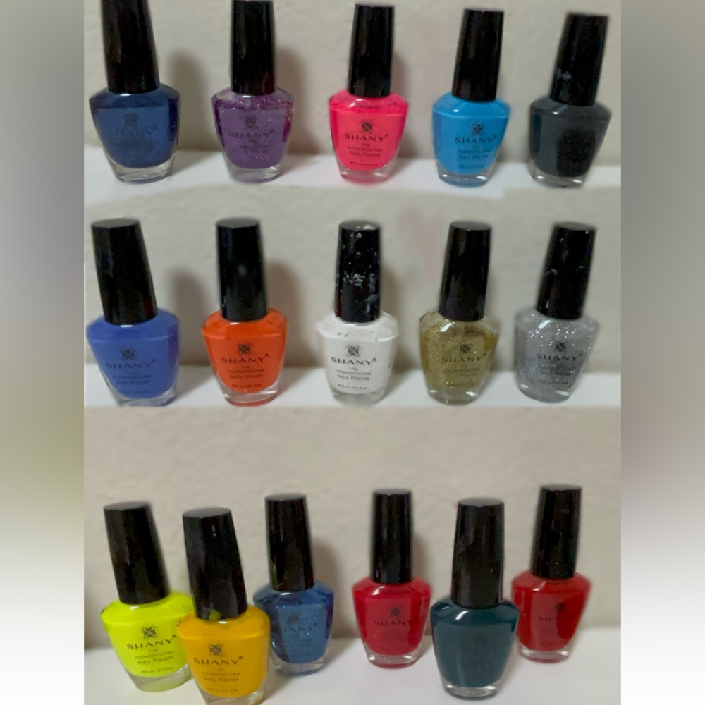 Shany Nail Polish Set + 4 free minis! - Multicolor